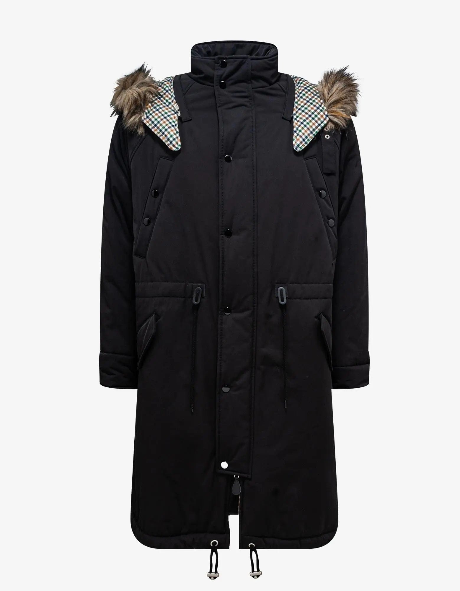 Kenzo Black Winter Parka - 1