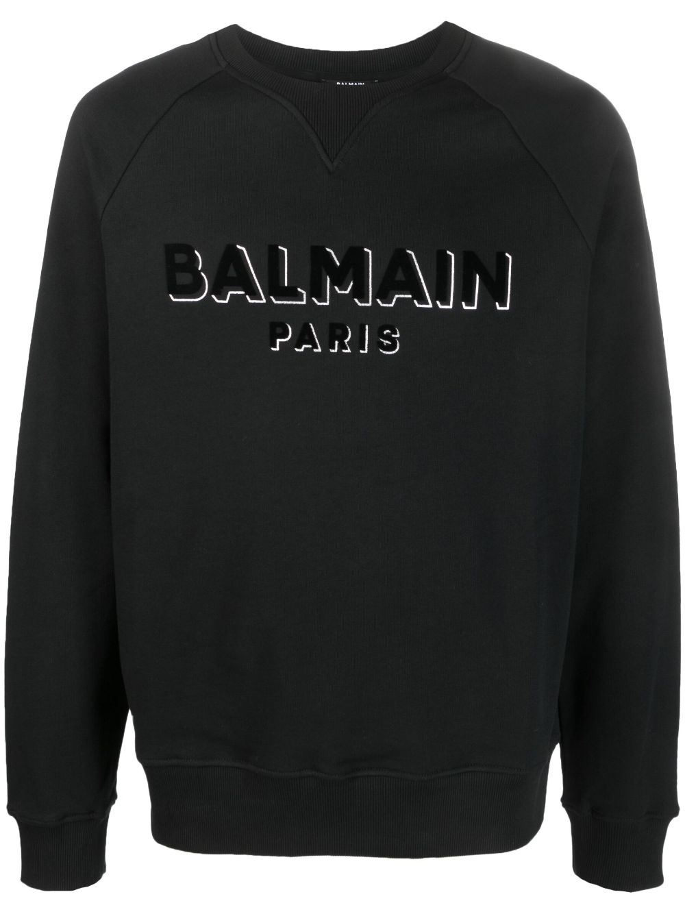 Cotton sweatshirt with logo - 1