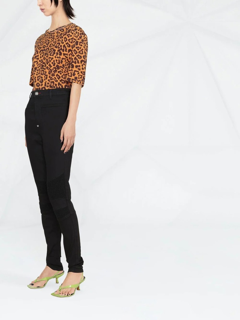high-waisted biker jeans 3