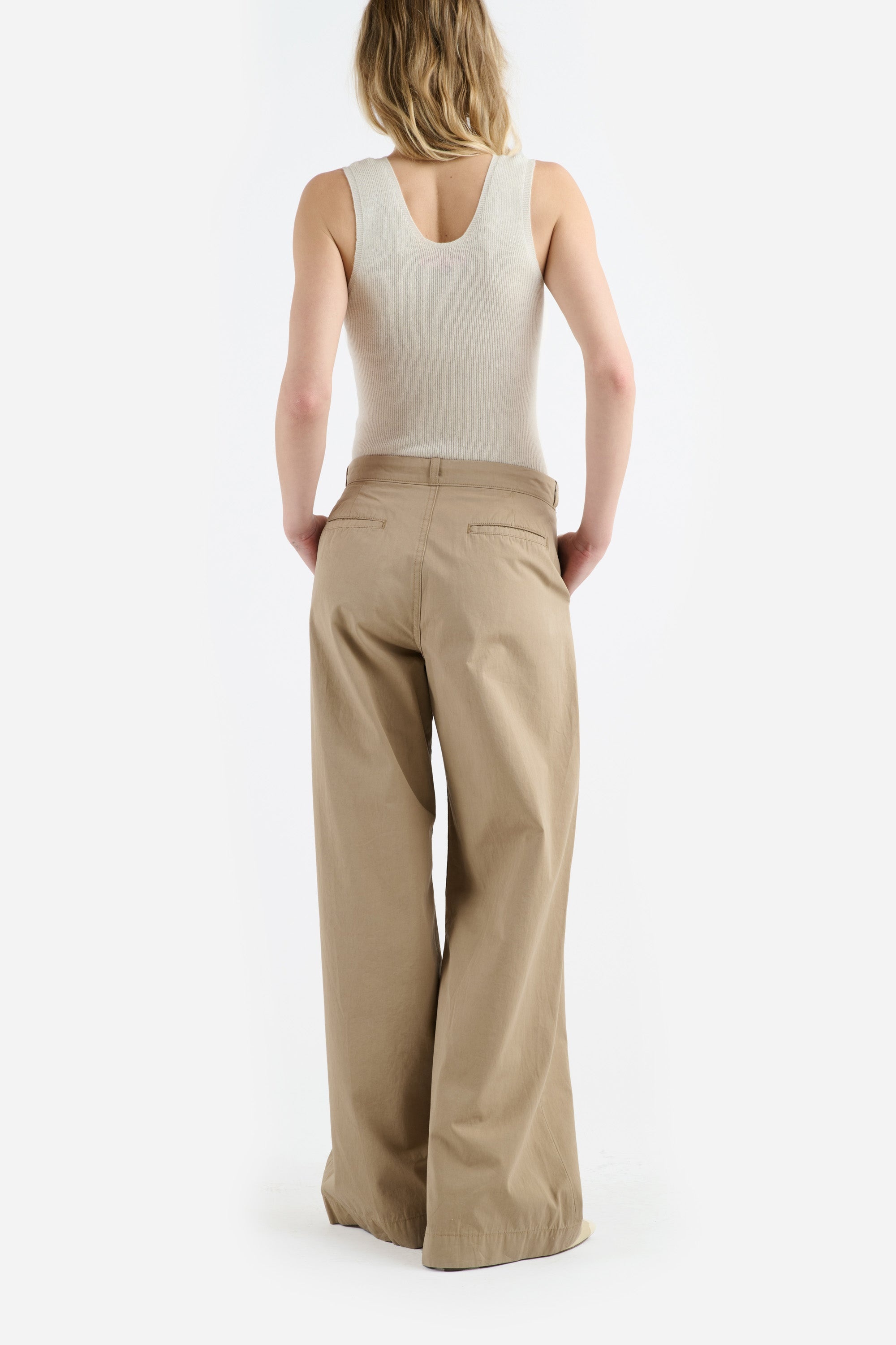 SILVANO BAGGY WIDE LEG PANT - 3