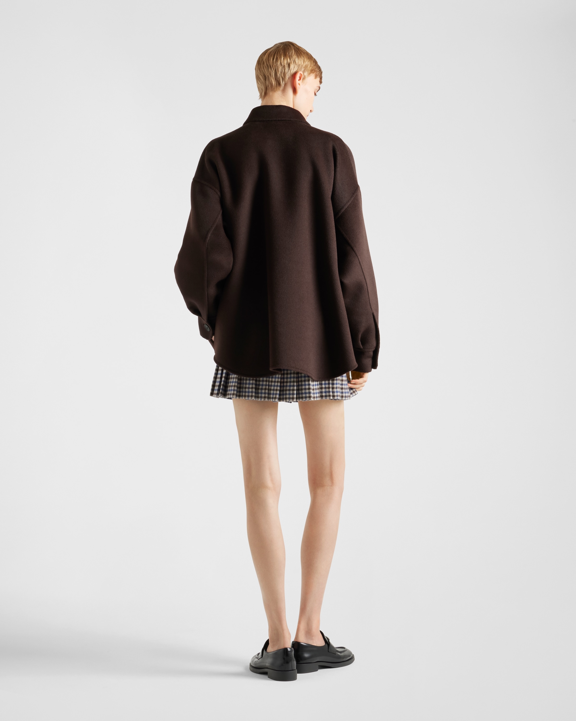 Cashmere blouson jacket - 5