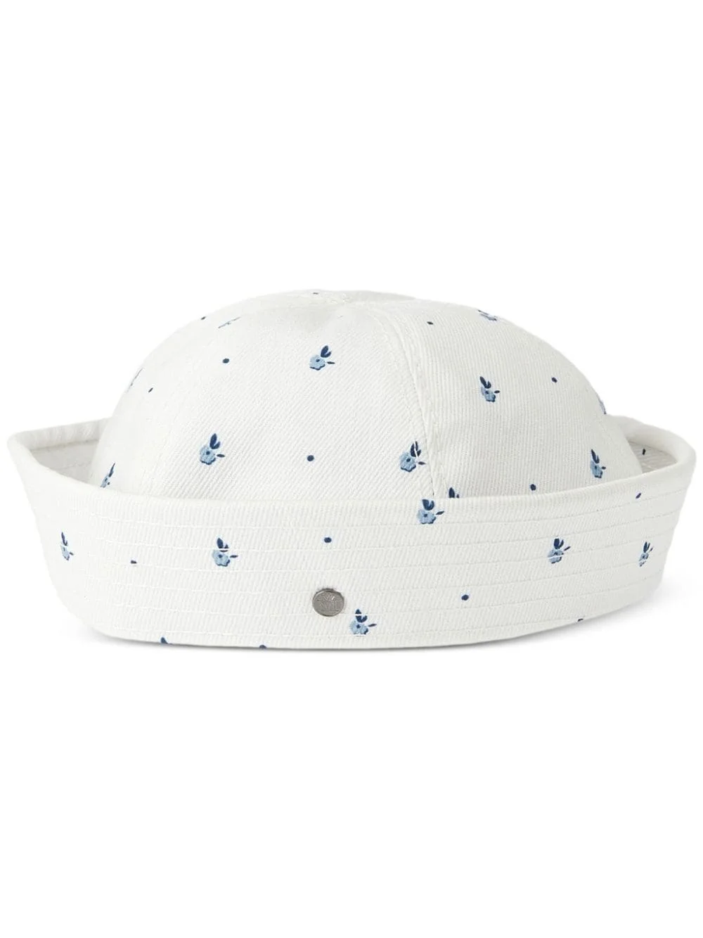 Trey floral-print cotton hat - 1