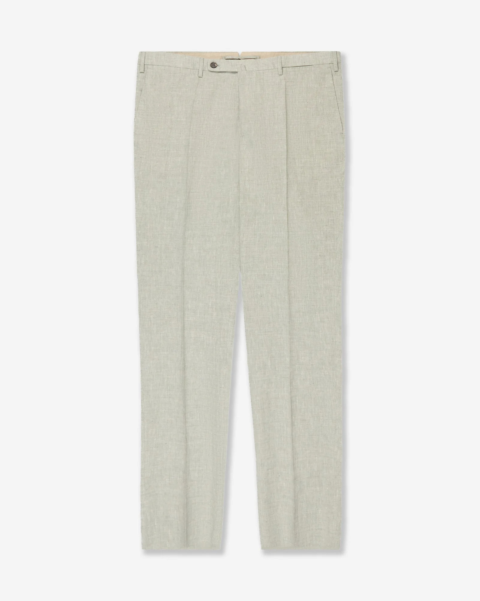 Regular fit wool and silk trousers - 1