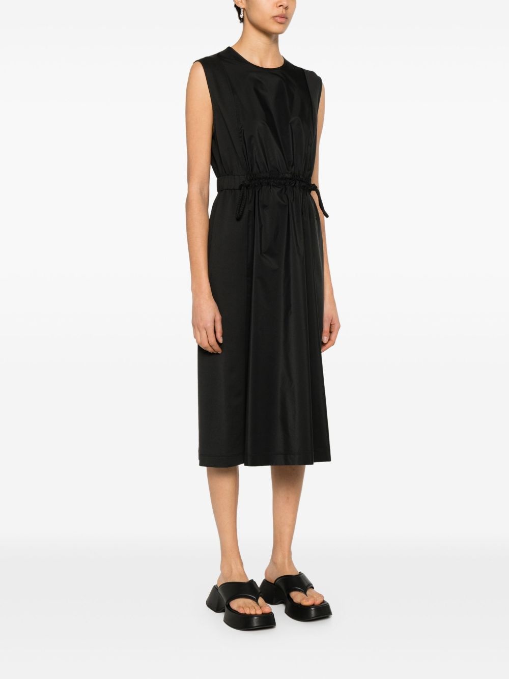 panelled mini dress - 3