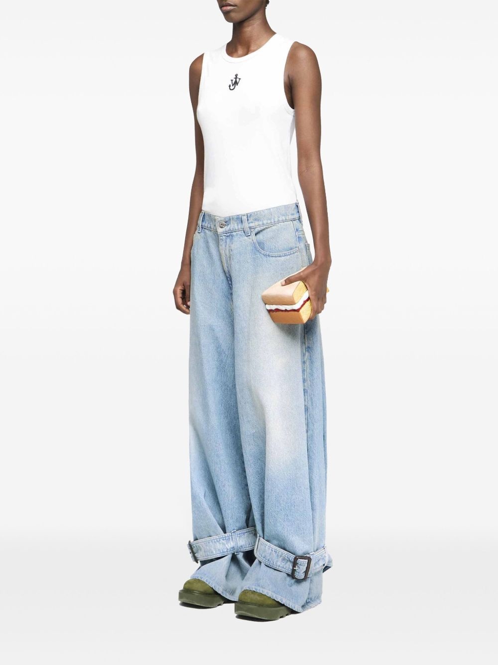 Anchor-embroidered top - 2