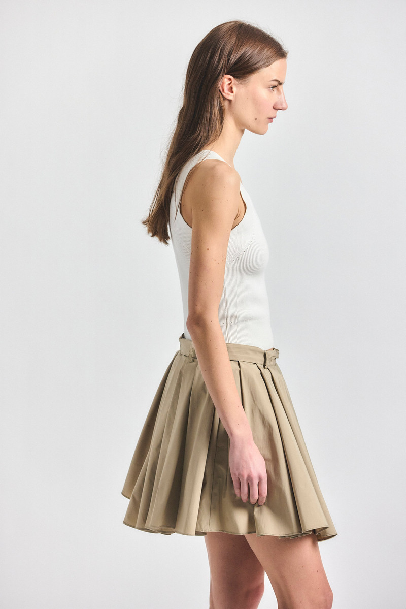 JOSHUA PLEATED MINI SKIRT 4