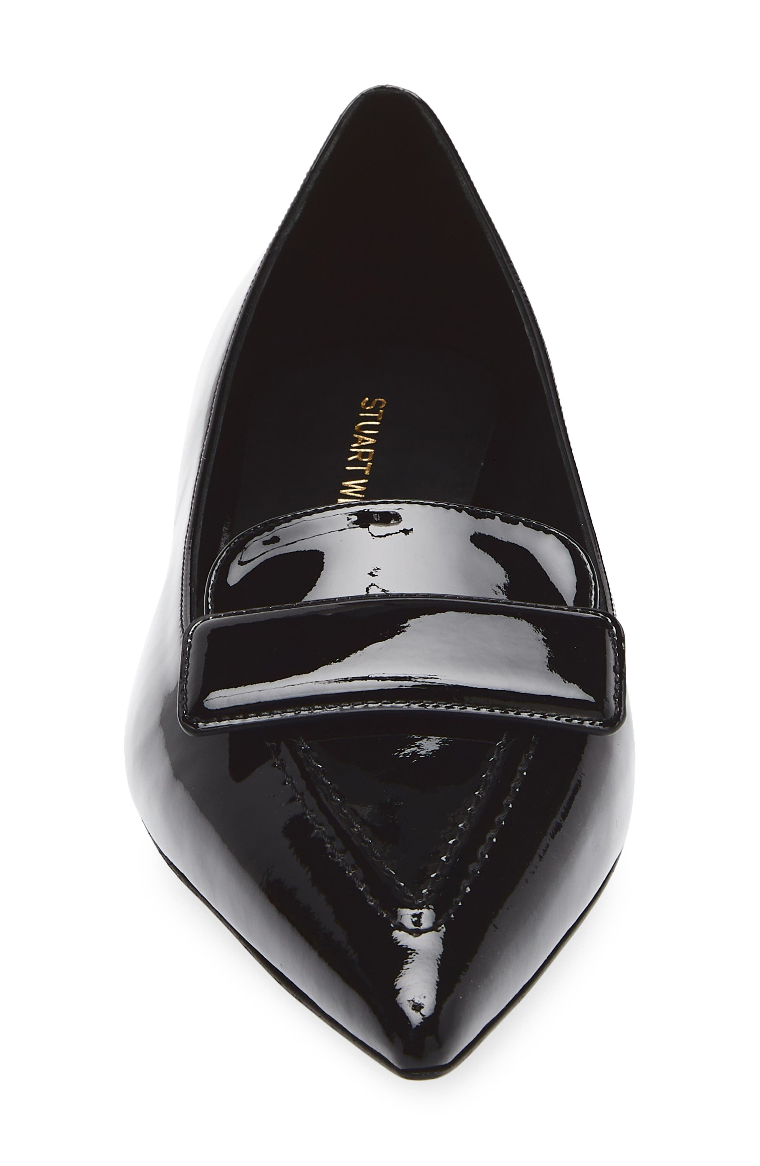 Stuart Weitzman Sovinnie Flat in Black at Nordstrom - 4