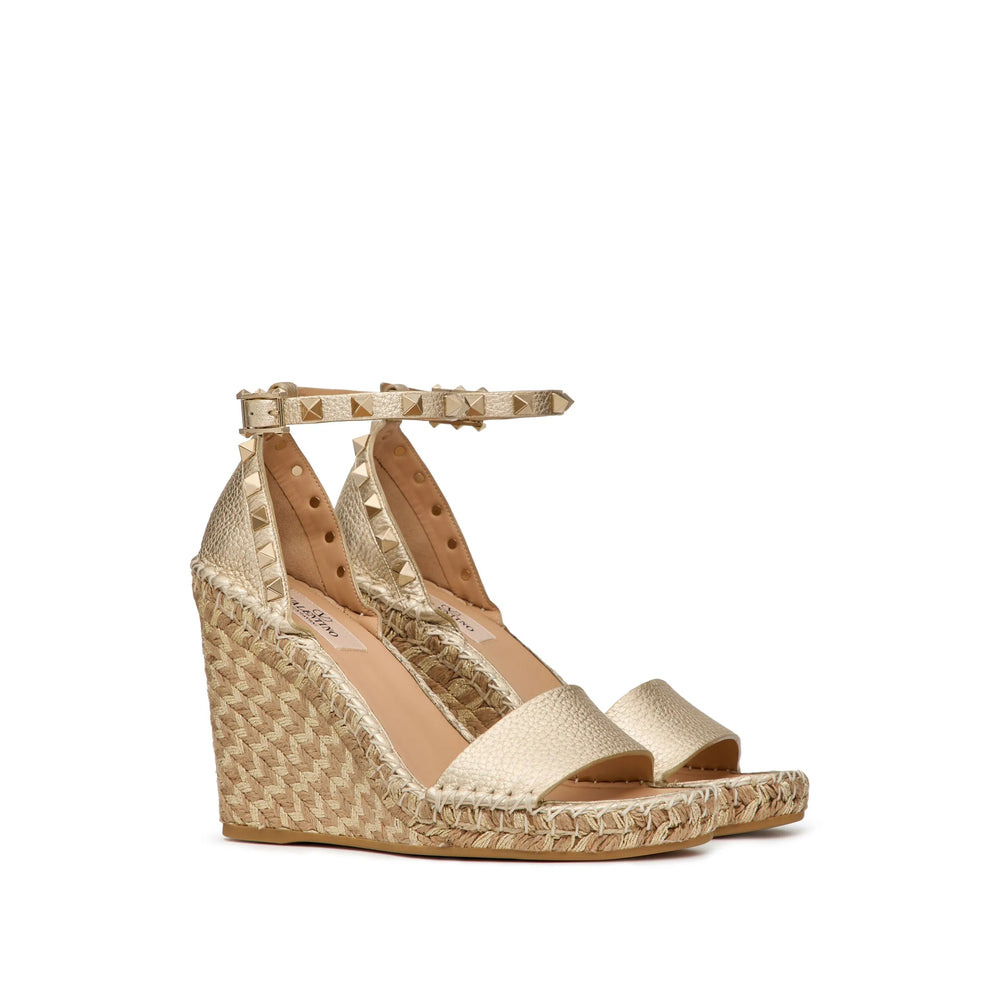 Valentino Garavani Gold Espadrilles Women - 2