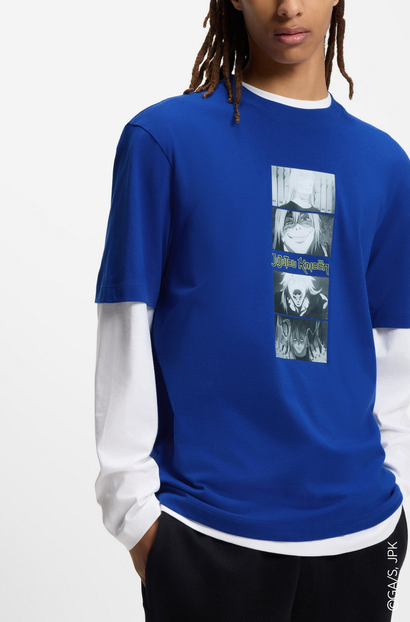 HUGO X JUJUTSU KAISEN T-SHIRT WITH CHARACTER PRINT 3