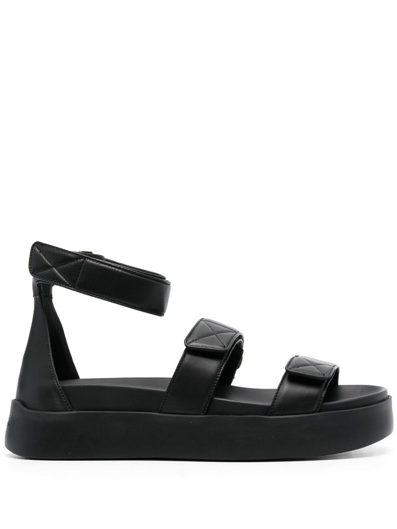 touch-strap leather sandals 1