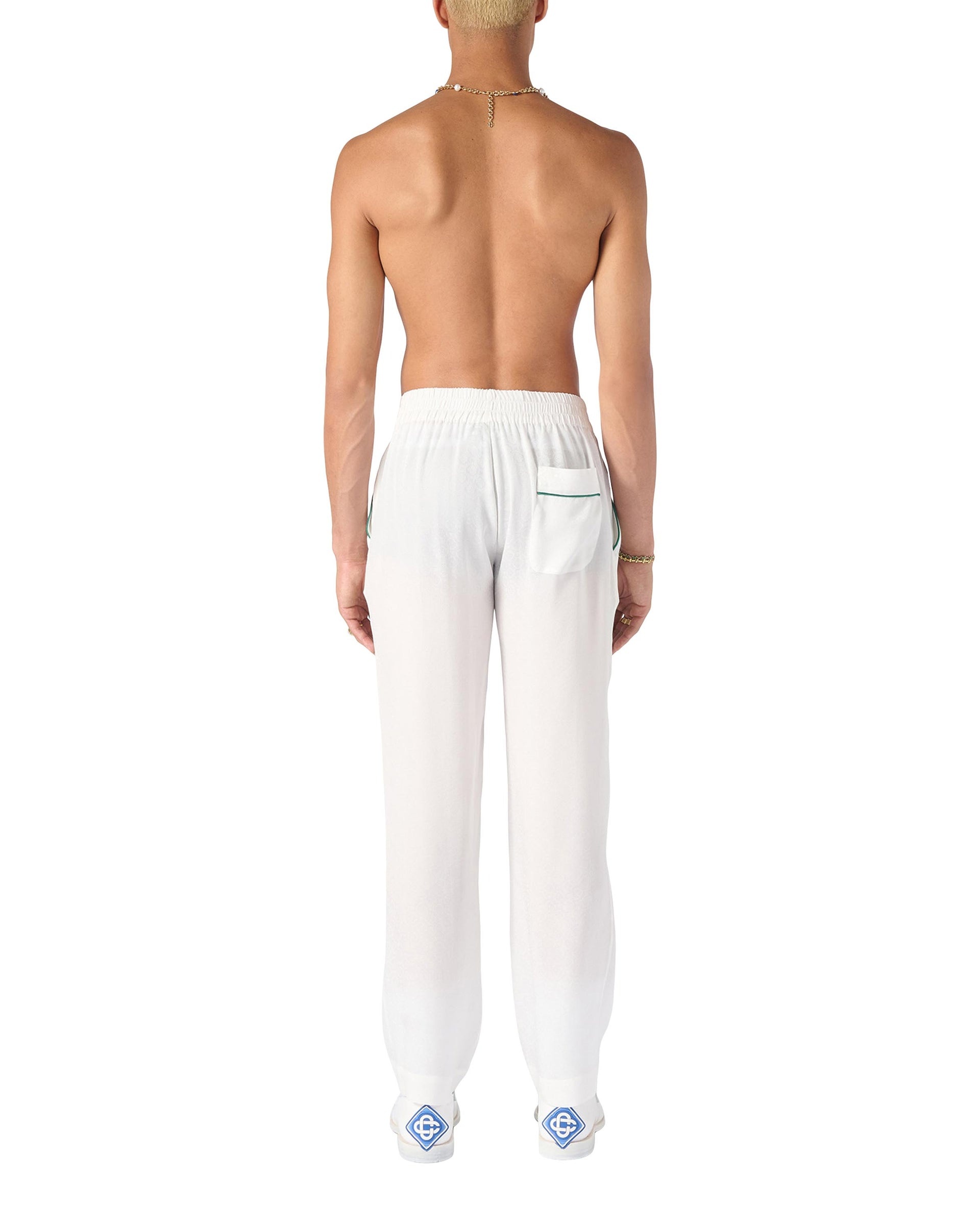 Monogram Pyjama Silk Trousers - 3