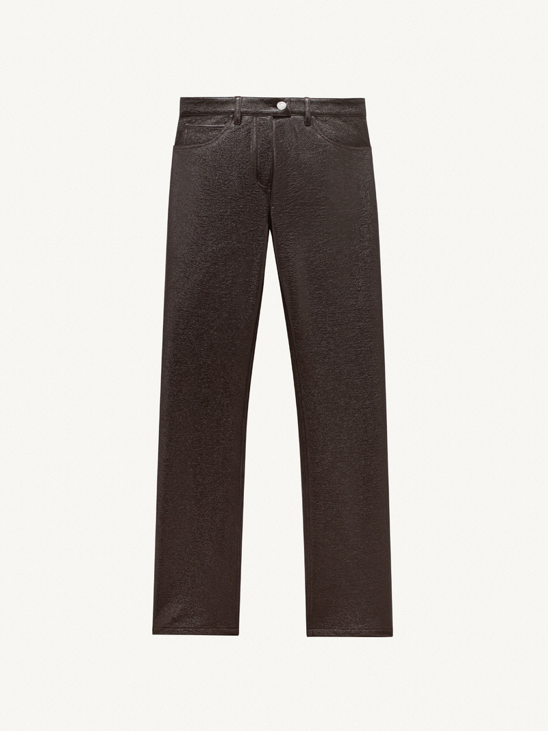 VINYL 5 POCKETS TROUSERS - 1