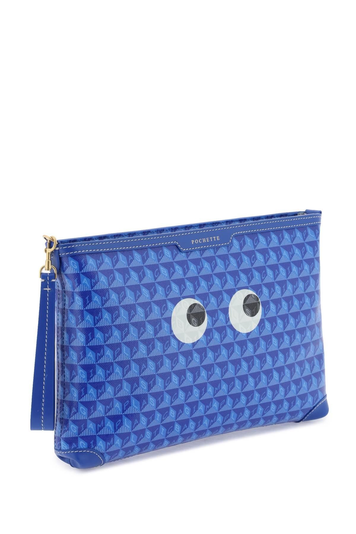 I AM A PLASTIC BAG EYES POCHETTE - 3