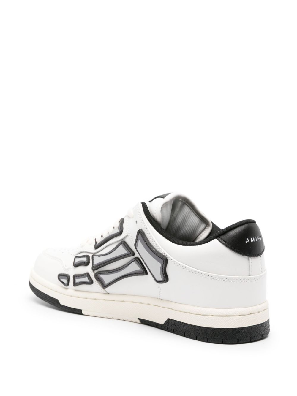 Skel Top lace-up leather sneakers - 3