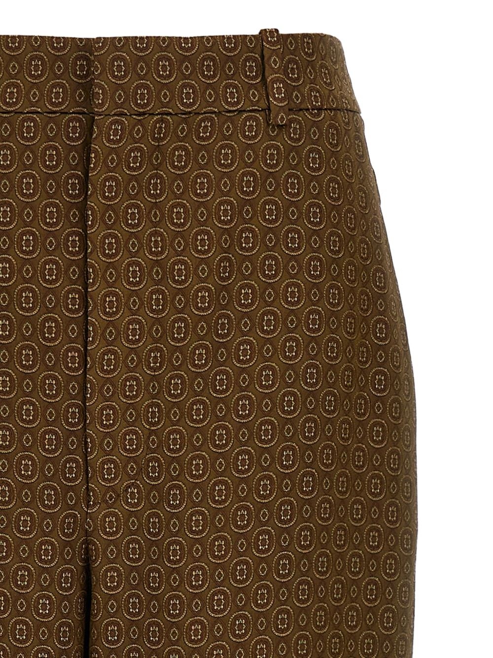 Medaglioni jacquard trousers - 3