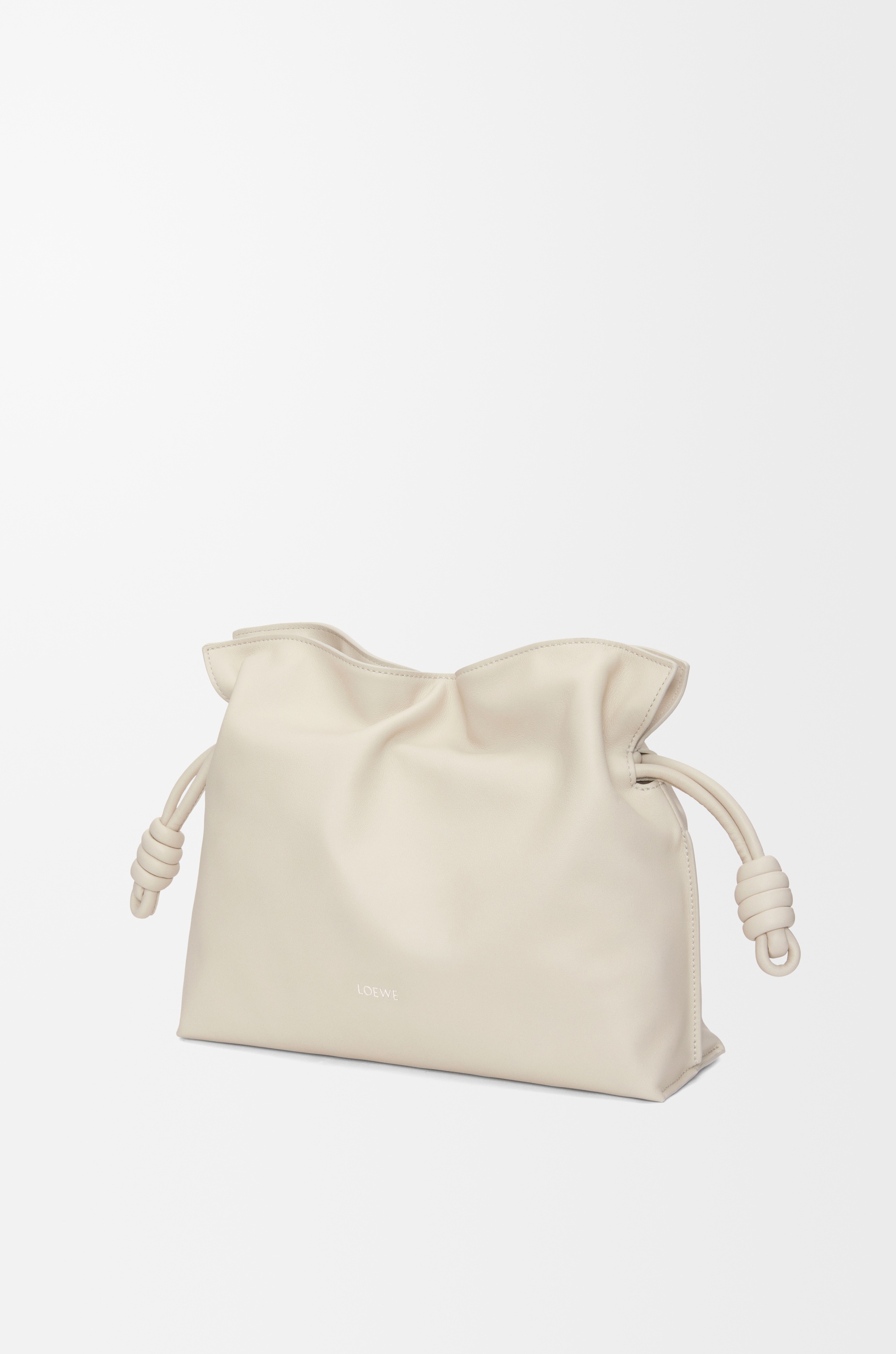 Medium Flamenco clutch in nappa calfskin - 4