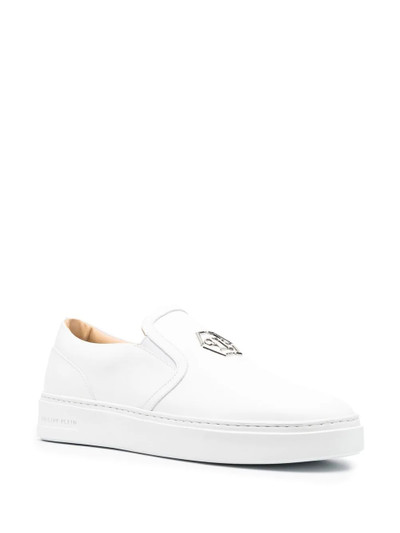 PHILIPP PLEIN Hexagon low slip-on sneakers outlook