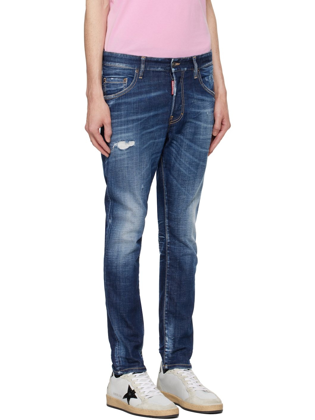 Navy Skater Jeans - 2