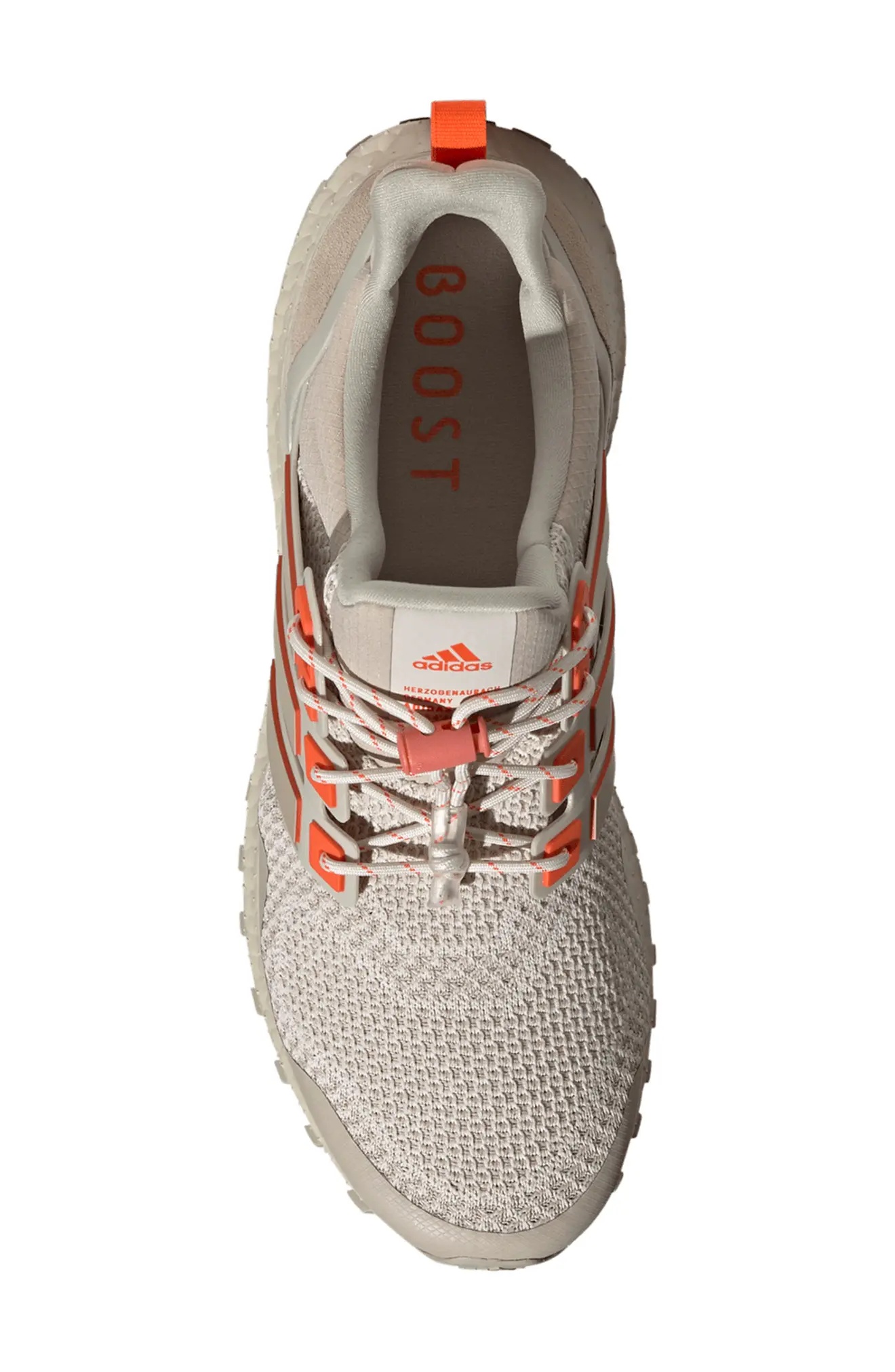 Ultraboost 1 ATR Running Shoe in Alumina/Beige/Orange - 4