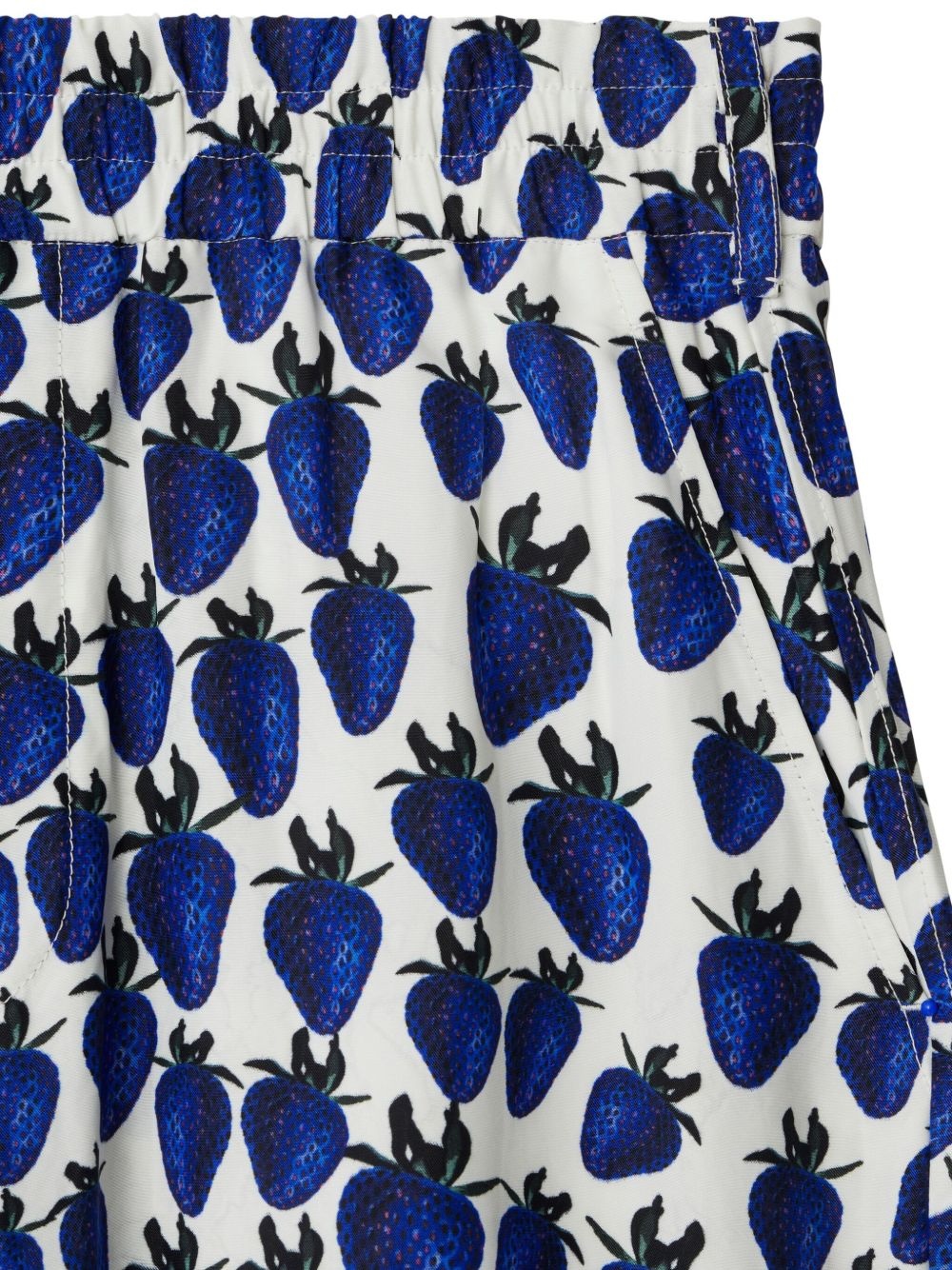 strawberry graphic-print trousers - 7