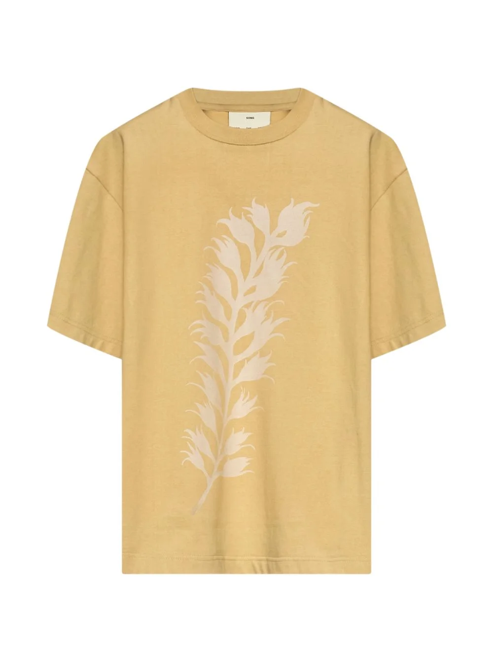 fern-print T-shirt - 1