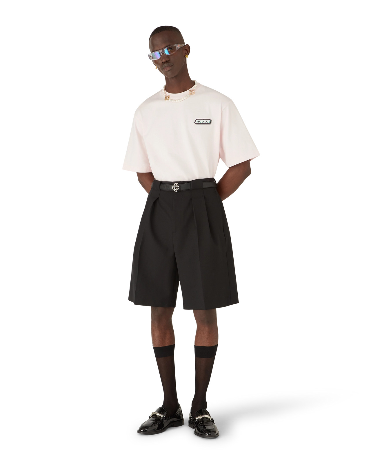 Casa Racing Oversized Short Sleeve T-Shirt | Casablanca Paris - 4