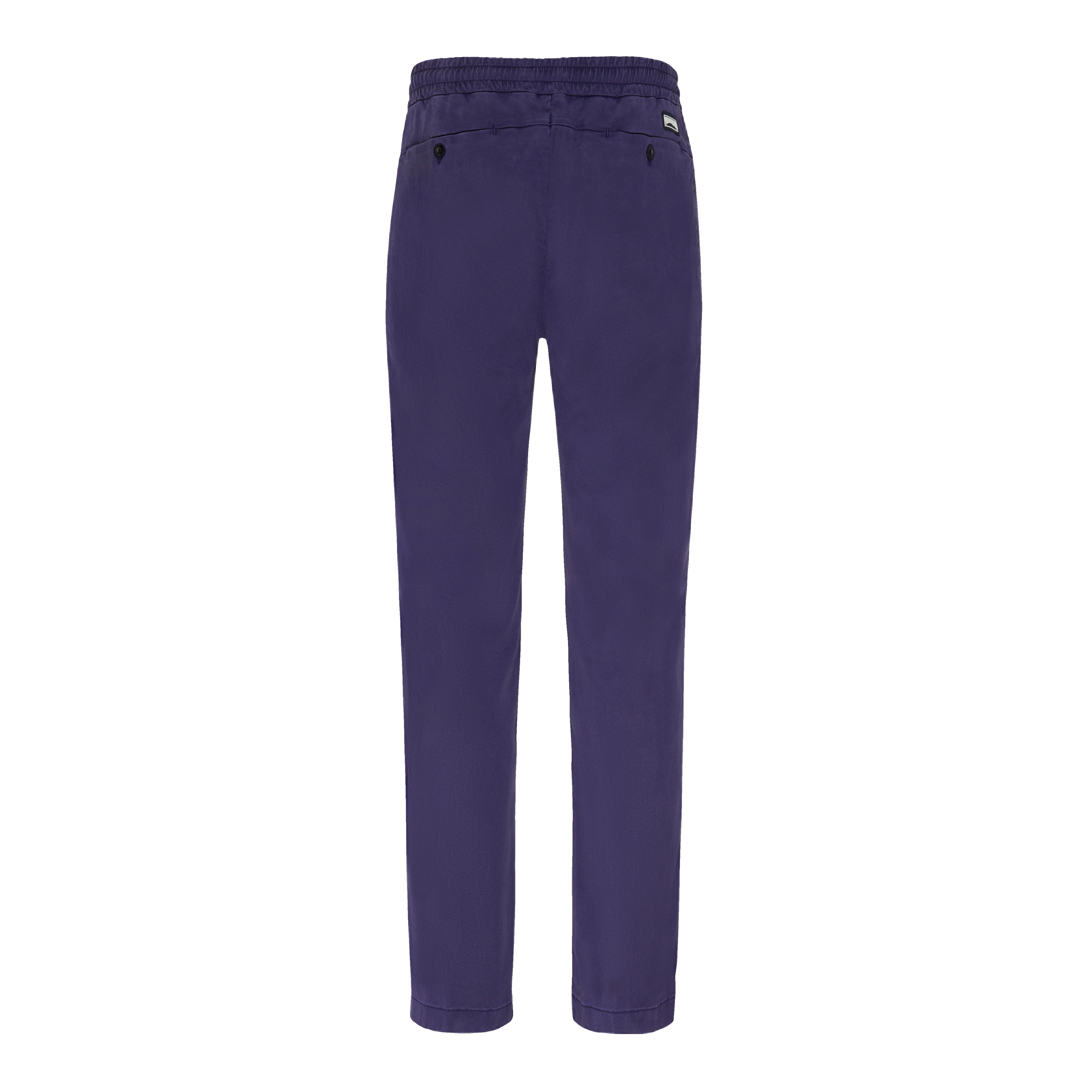 Men Tencel Cotton Elastic Waist Pants - 2
