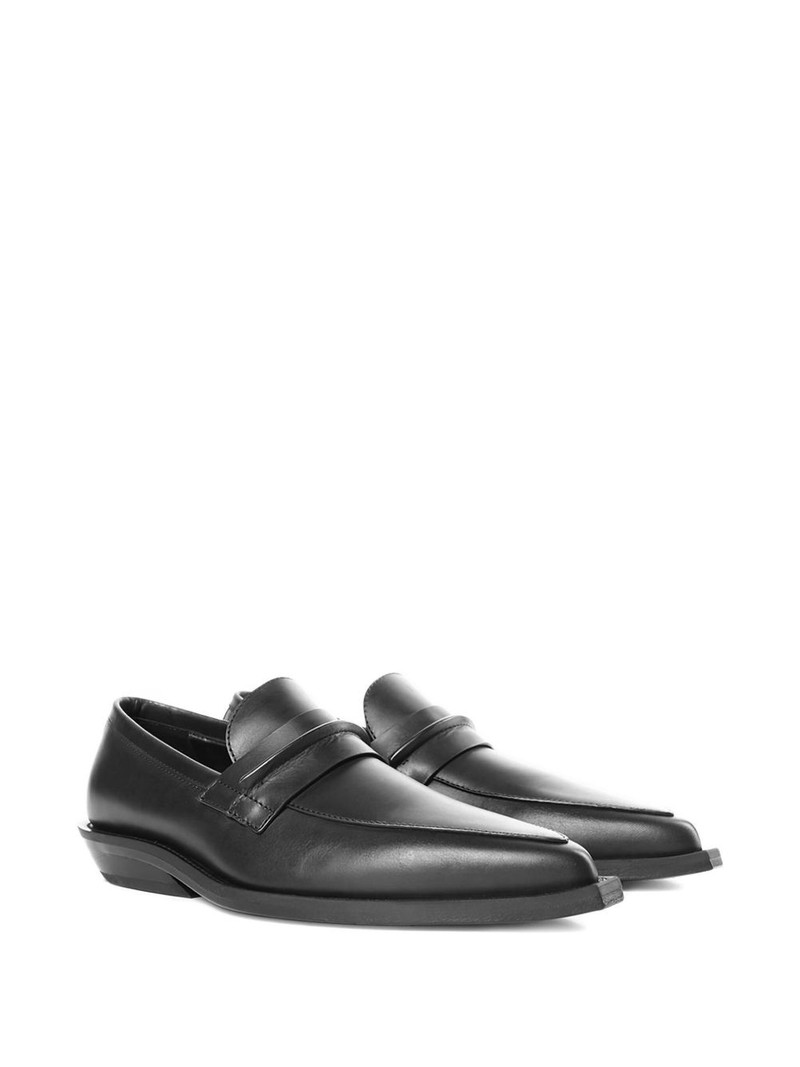 Ann Demeulemeester Rappana pointed-toe loafers outlook