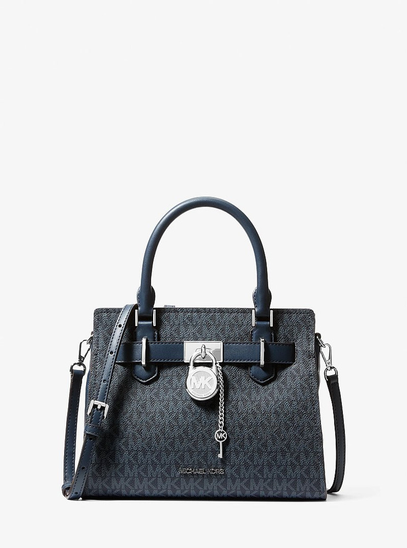 Hamilton Small Signature Logo Satchel 1