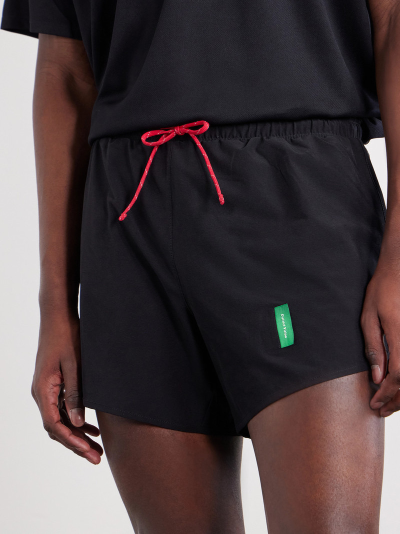 Straight-Leg Logo-Print 5" Stretch-Jersey Running Shorts 5