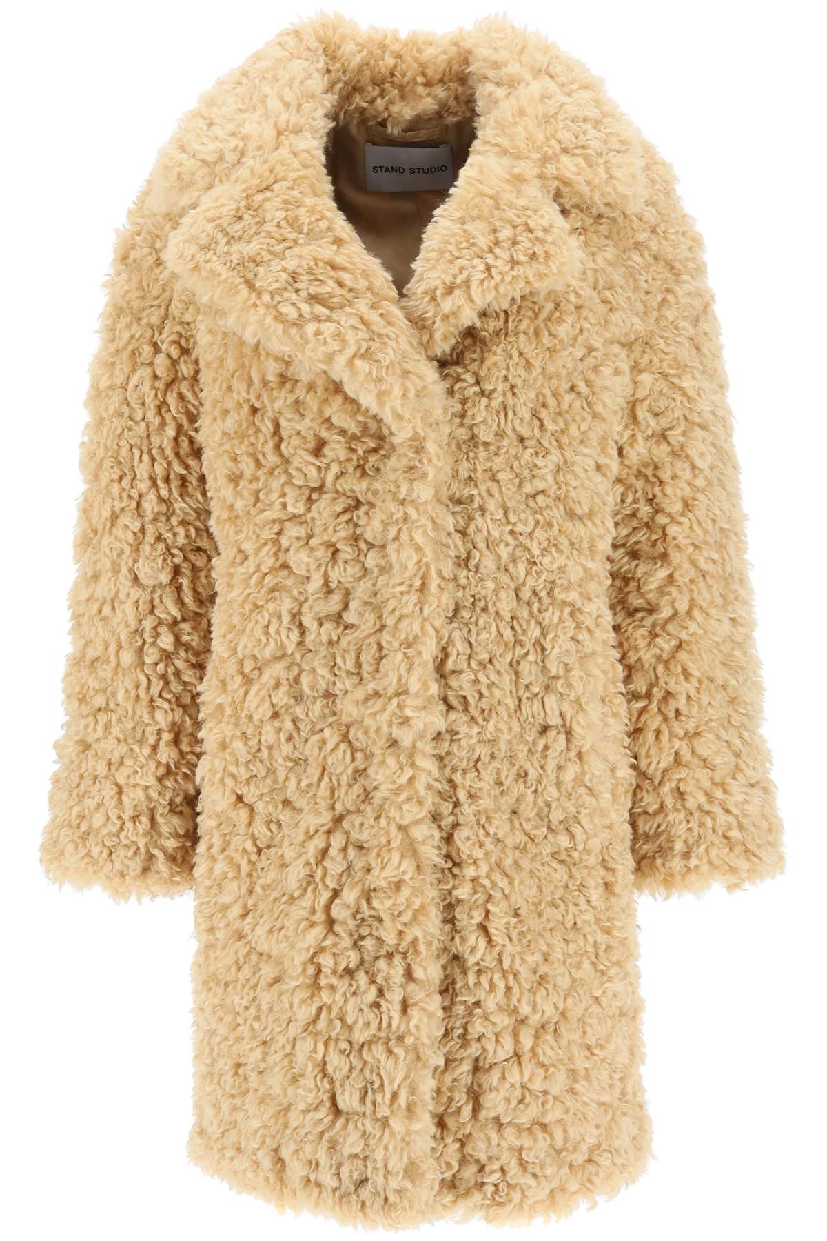 'CAMILLE' FAUX FUR COCOON COAT - 6