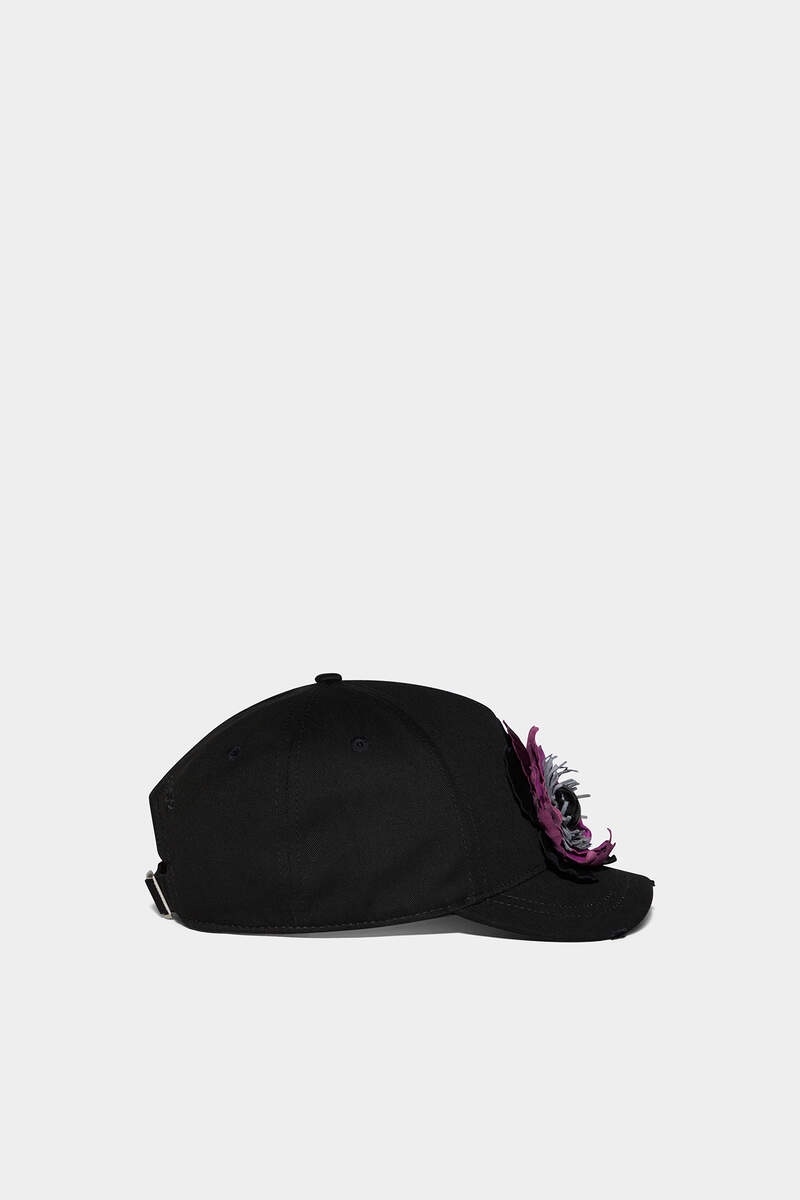 GOTHIC FLOWER BASEBALL CAP - 4