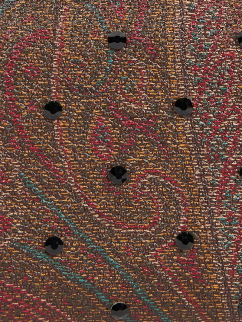rhinestone paisley 지갑 4