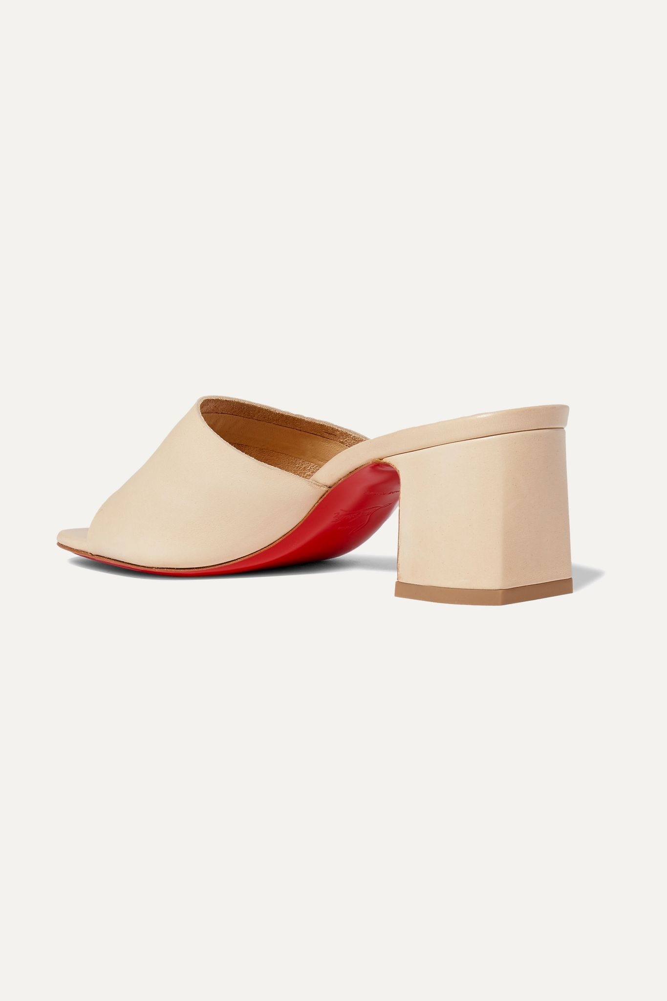 Viberta 55 leather mules - 4