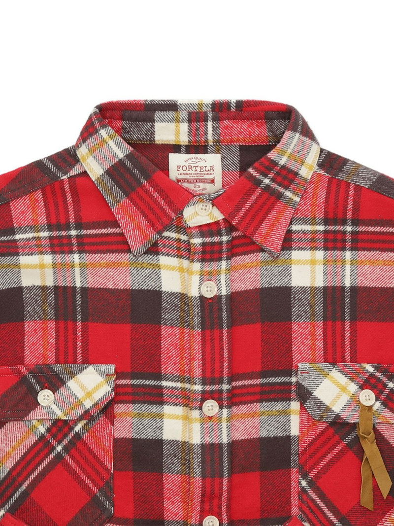 Mescal plaid patch-pocket shirt 5