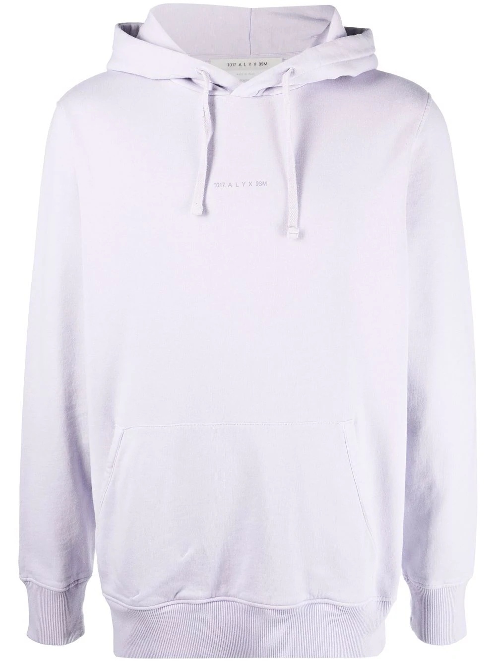 cotton logo-print hoodie - 1