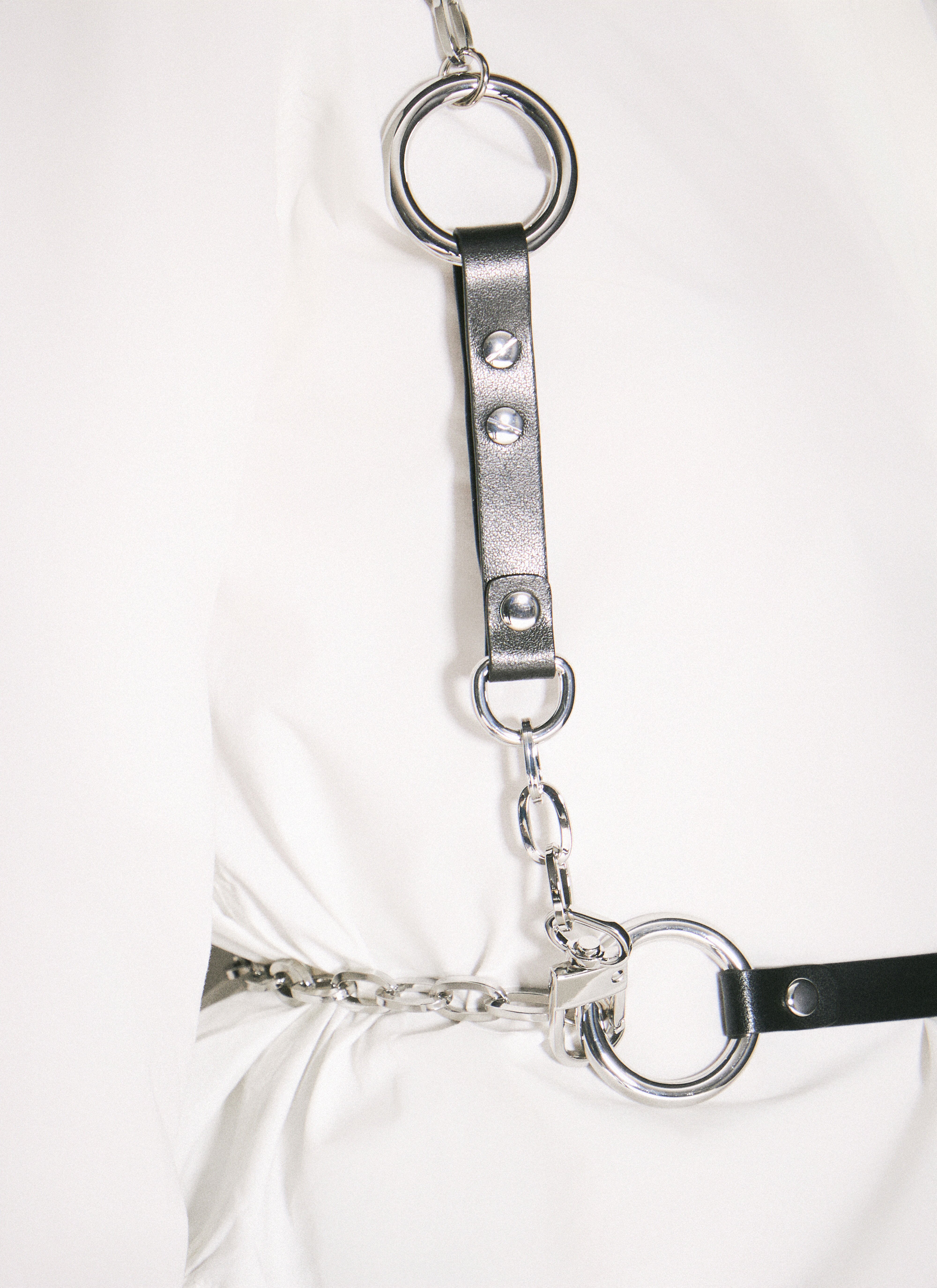 Stud Belt Chain Harness - 3