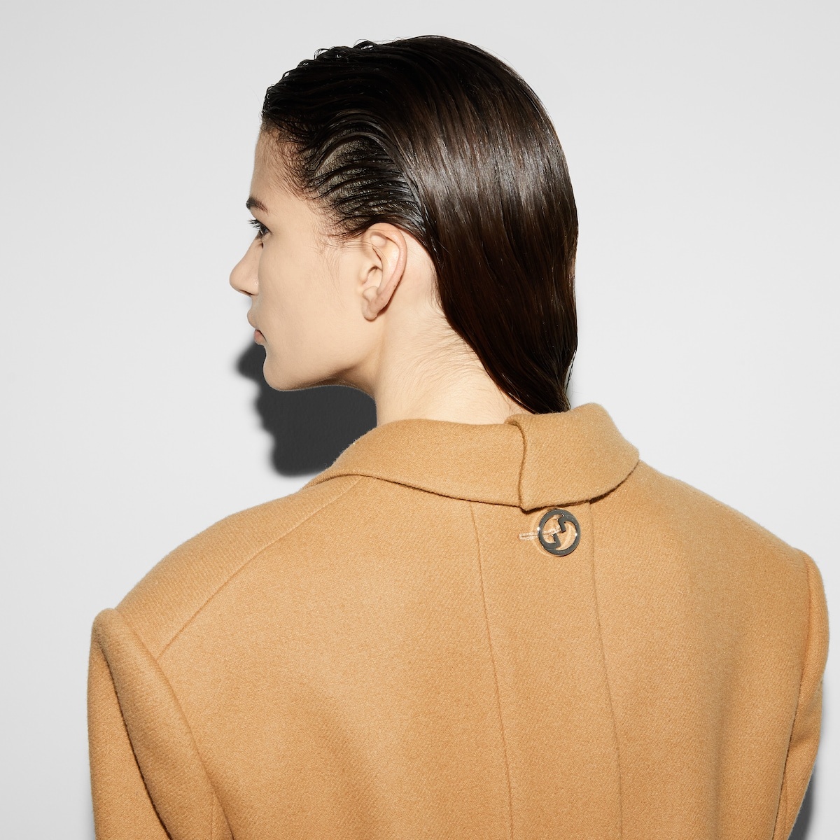 Batavia wool coat with embroidery - 5