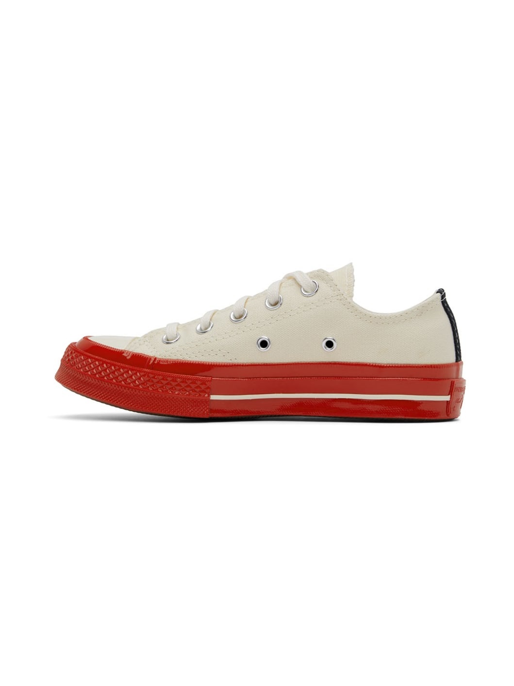 Off-White & Red Converse Edition Chuck 70 Low-Top Sneakers - 3