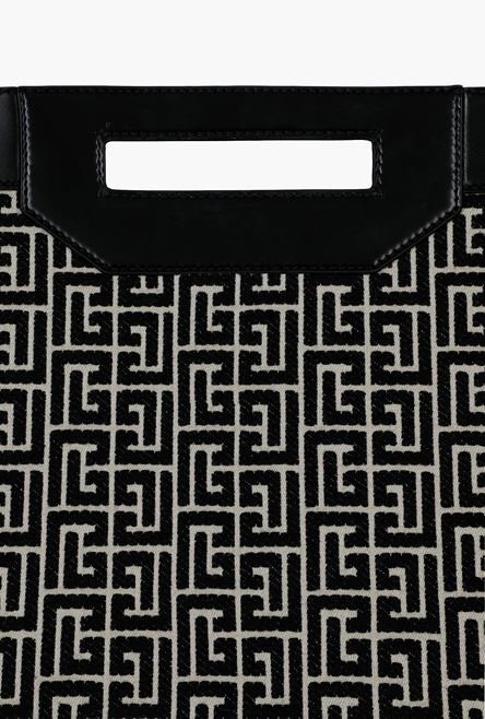 Bicolor jacquard 1945 tote bag - 4