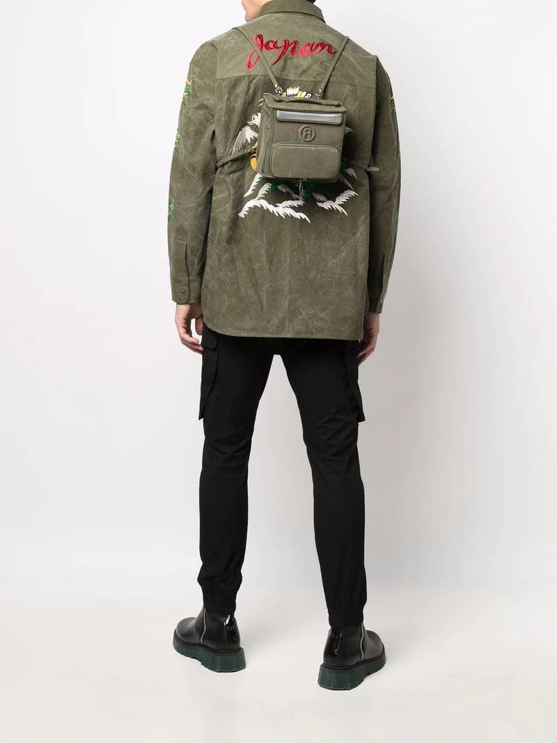 Readymade mini logo embossed backpack outlook