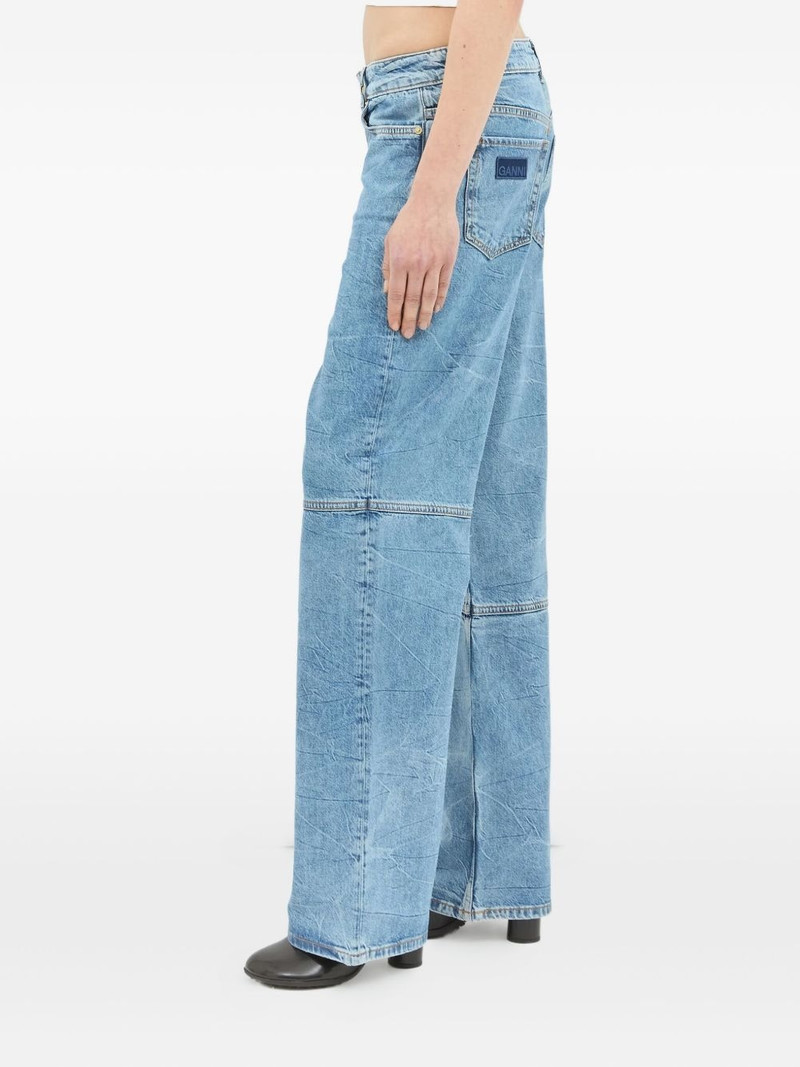 GANNI wide-leg jeans outlook