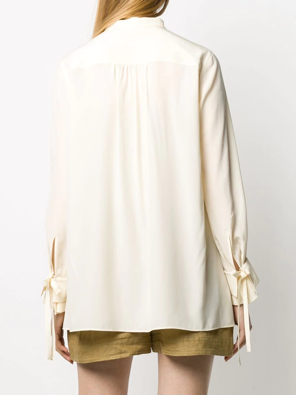 pleated details blouse - 4