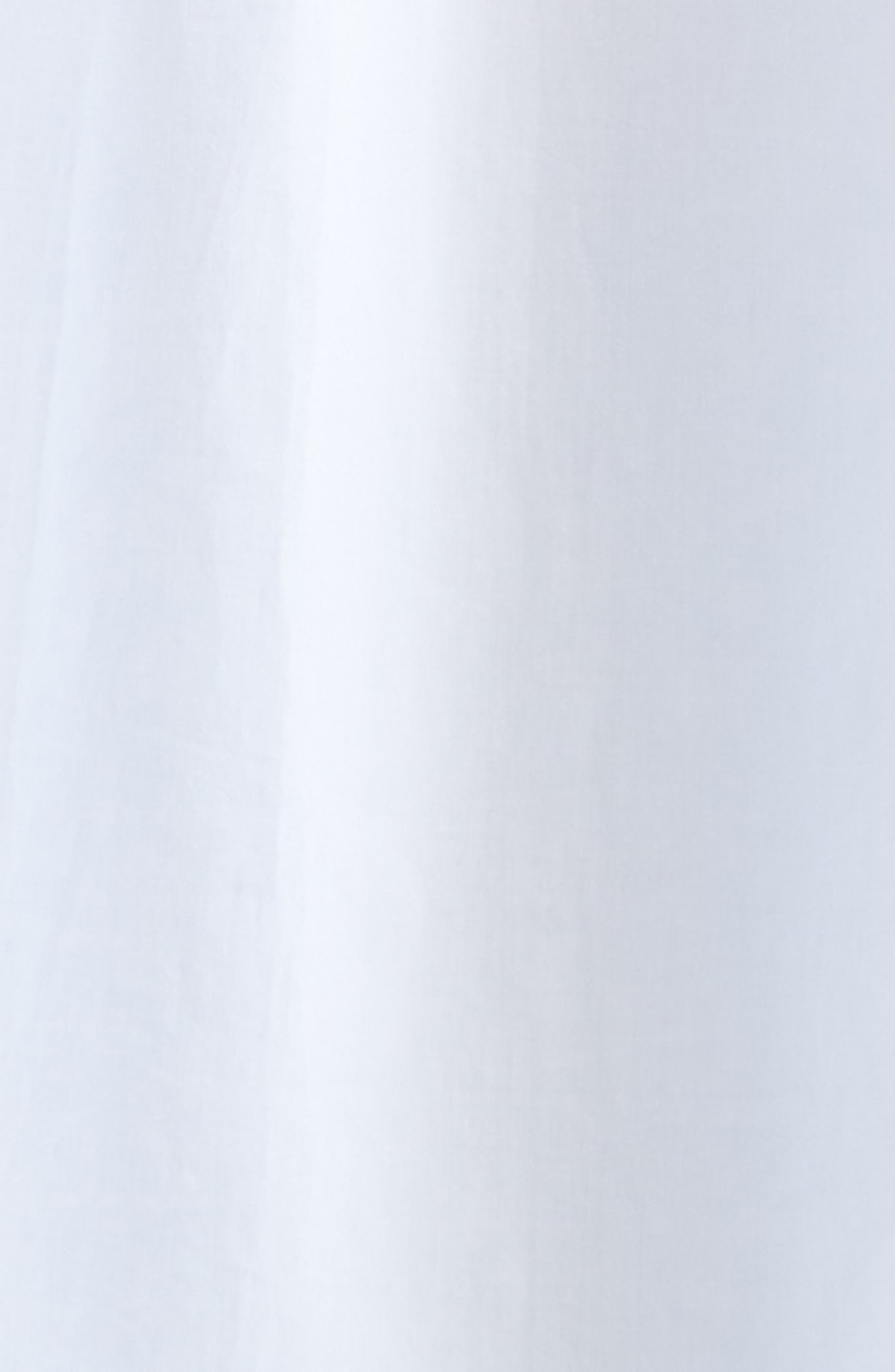 Emporio Armani Oversize Cotton Poplin Button-Up Shirt in White at Nordstrom - 7