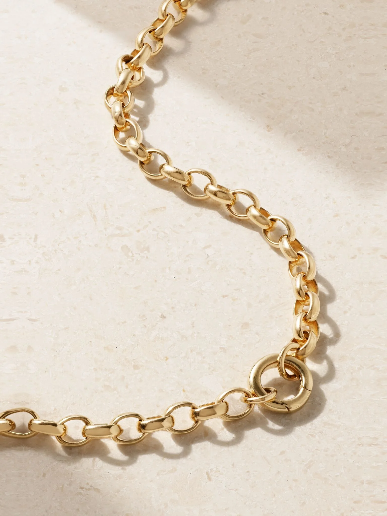Heavy 18-karat gold necklace Gold - 1