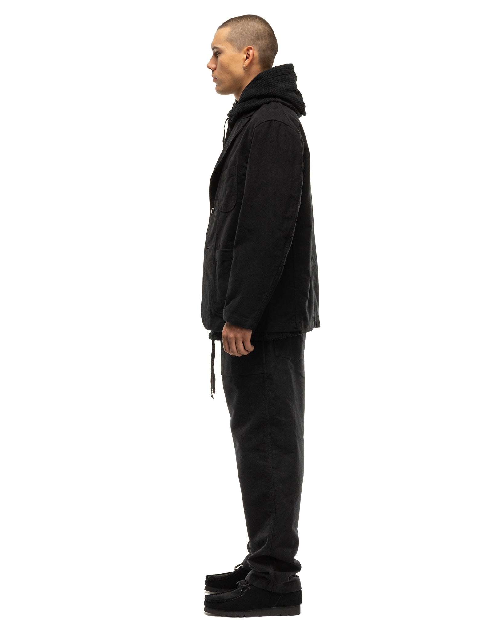 Fatigue Pant Cotton Moleskin Black - 5