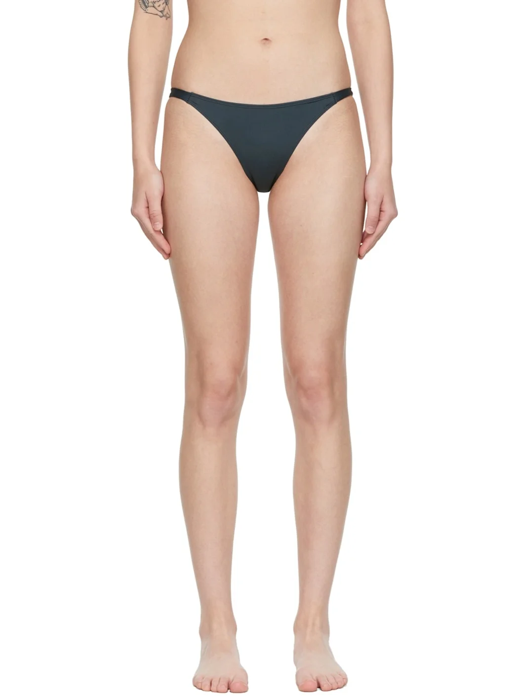 Navy Biarritz Bikini Bottoms - 1