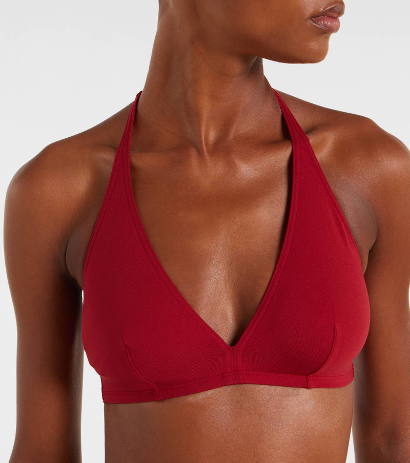 Gang halterneck bikini top 4