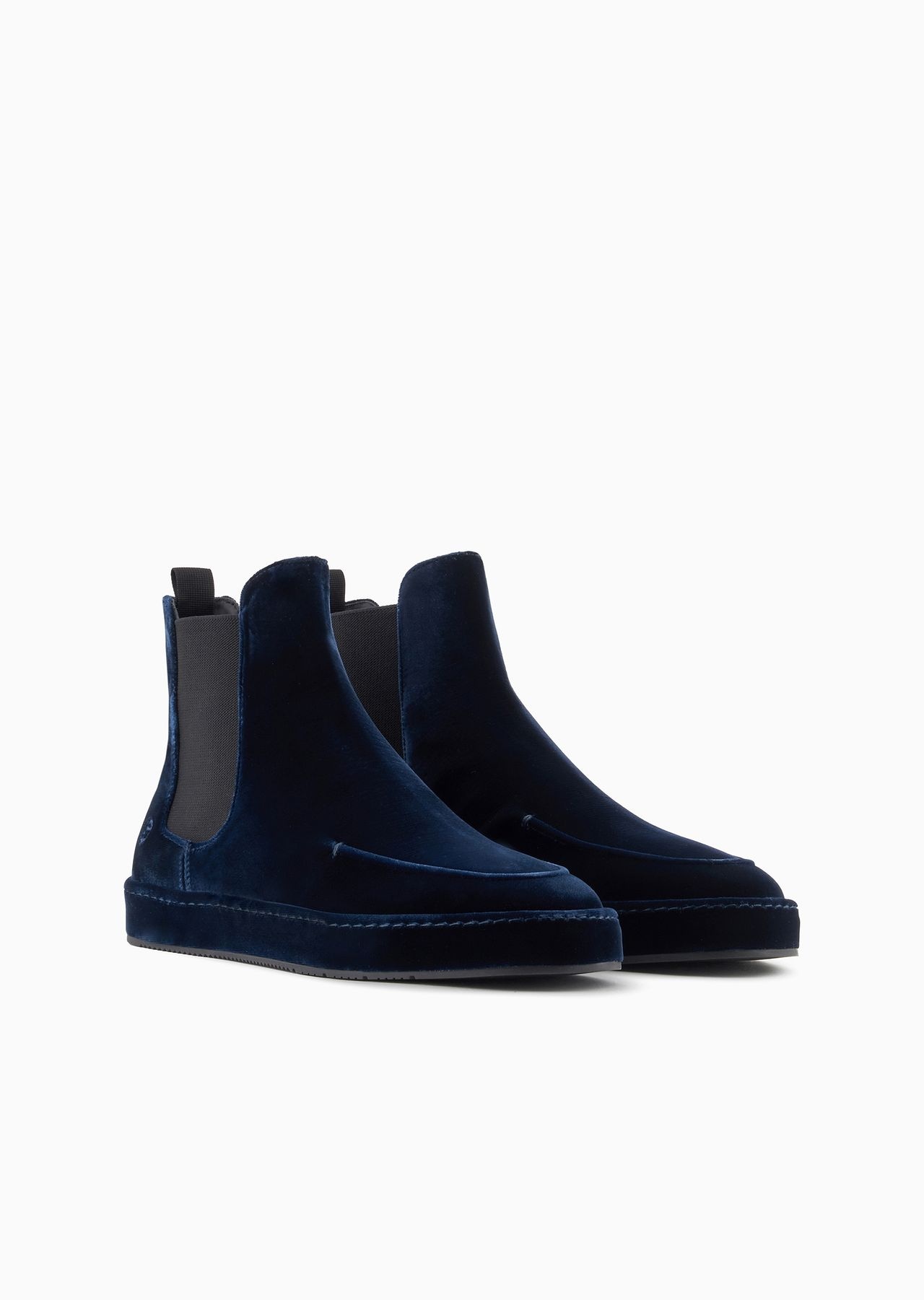Velvet ankle boots - 2