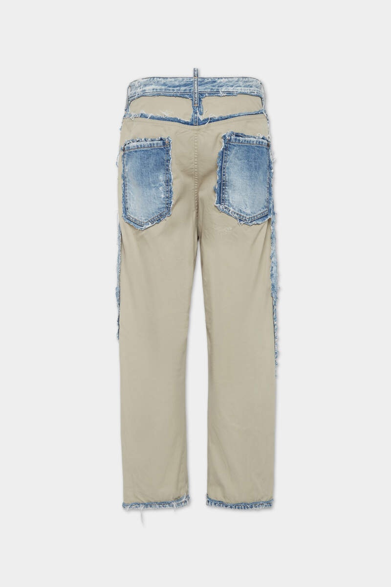 SUPER RIPPED MIXED KAWAII JEANS - 2